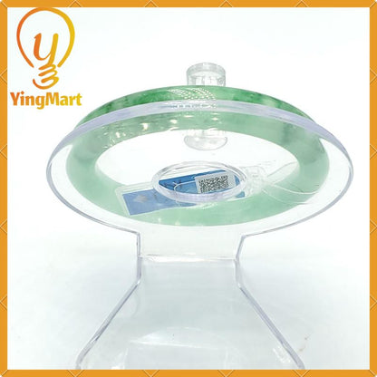 YingCollection 55mm PNJ160665 Certified Natural Color Light To Medium Green, Green VeinsJadeite Jade Bangle Bracelet, Real Gemstone