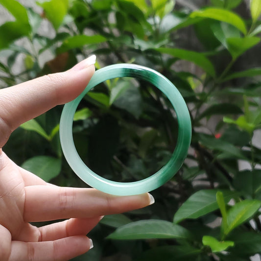 High Quality 48–72mm Jadeite Jade Green Black YingMart Bangle Gift for Her Mom Sister Mens Grandma Feng Shui Personalized
