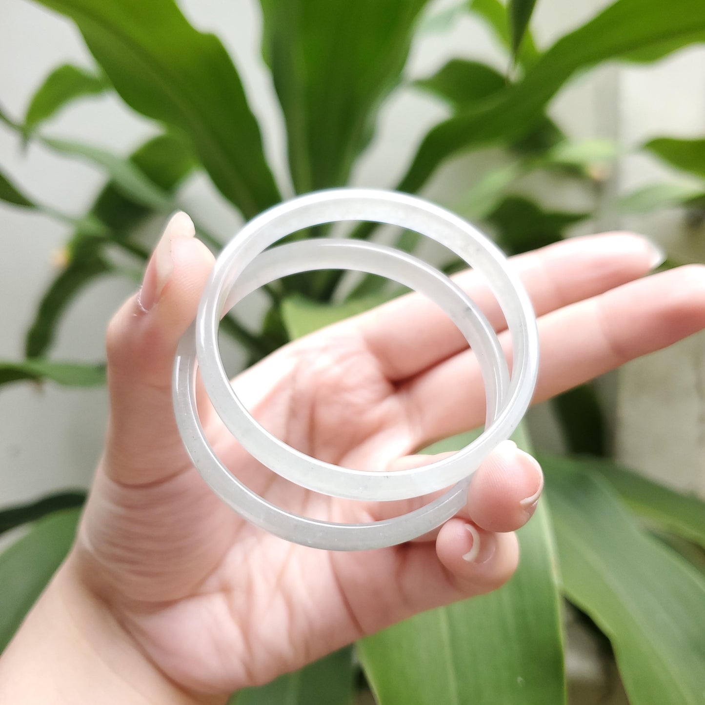 High Quality 48–60mm Jadeite Jade Green YingMart Bangle Bracelets Gift for Her Feng Shui Sister Personalized Grandma Burmese - Best Price
