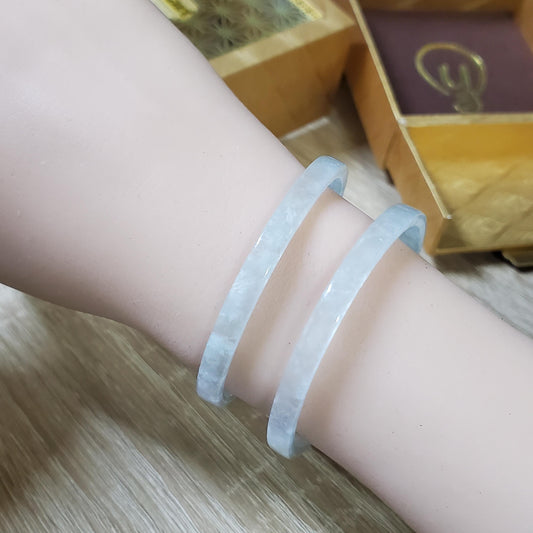 High Quality 48–60mm Jadeite Jade Green YingMart Bangle Bracelets Gift for Her Feng Shui Sister Personalized Grandma Burmese - Best Price
