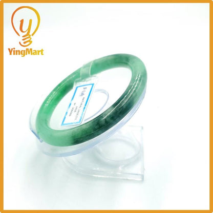 Yingmart 60mm PNJ Certified Natural Color Grey White Natural Jadeite Jade Bangle Bracelet, Real Gemstone, Gift for Her Mom Grandma Sister