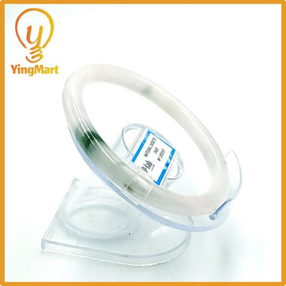 Jade Bangle 64mm PNJ Certified | Natural Color Purplish White Jade Bangle Bracelet, Real Gemstone, Gift for Women, Men, Grandma, Sister