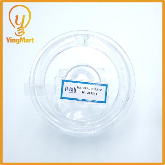 Yingmart  54mm PNJ Certified Natural Color Colorless Natural Crytal Quartz Bangle Bracelet, Real Gemstone, Gift for Her Mom Grandma Sister