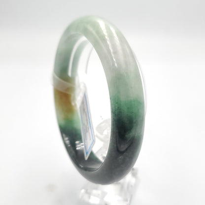 Yingmart 52mm PNJ322312 Certified Natural Green White To Green Bracelet, Real Gemstone Bracelet, Vintage Jewelry, Gift for her
