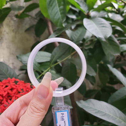 Yingmart 53mm Certified Natural Green White, Grey White To Green Bracelet, Real Gemstone Bracelet, Vintage Jewelry, Gift for her