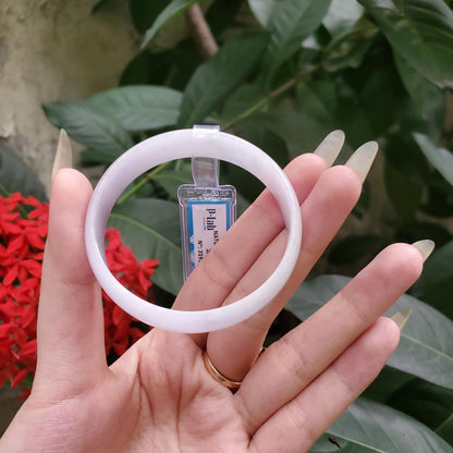 Yingmart 53mm Certified Natural Green White, Grey White To Green Bracelet, Real Gemstone Bracelet, Vintage Jewelry, Gift for her