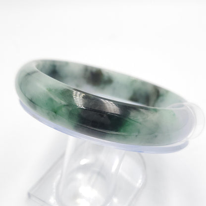 Yingmart 65mm PNJ322315 Certified Natural Green White To Green Bracelet, Real Gemstone Bracelet, Vintage Jewelry, Gift for her