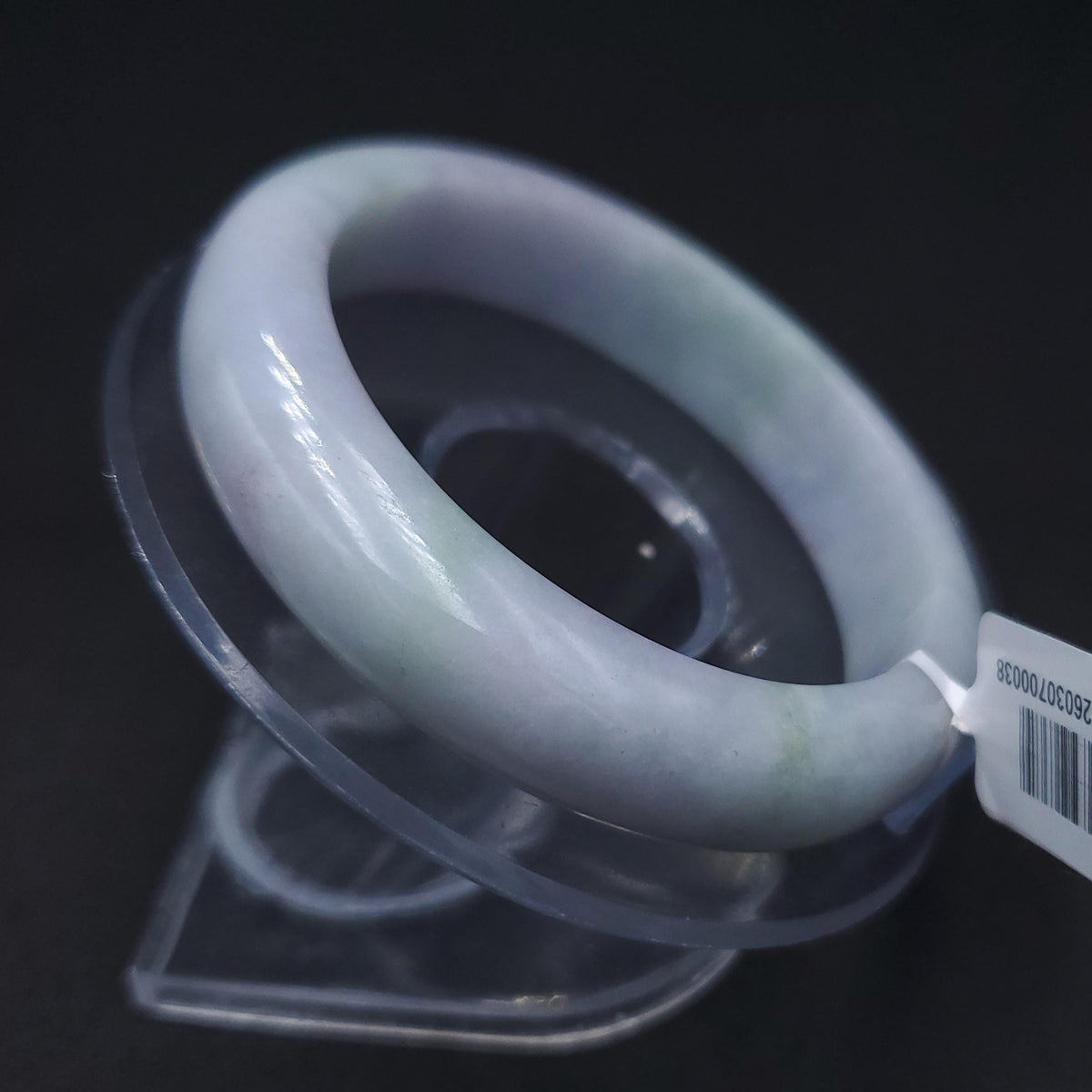 Genuine 55 mm Genuine Jade Bangle White Light Green Purple SH026030700038 YingMart