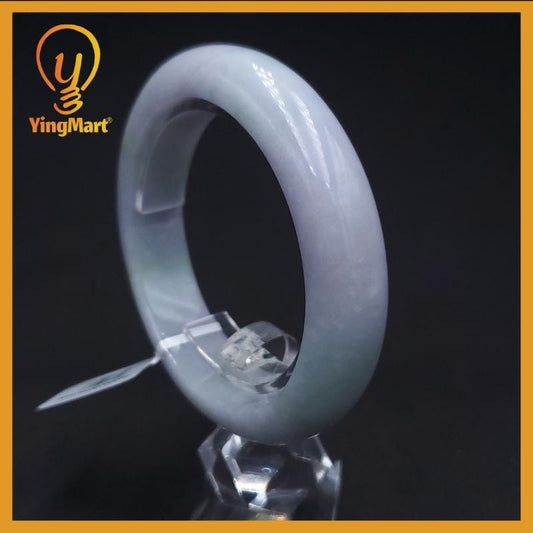 Genuine 55 mm Genuine Jade Bangle White Light Green Purple SH026030700038 YingMart