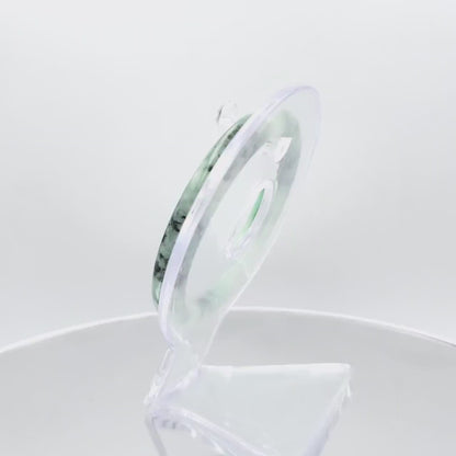 Yingmart 56mm SZ22067484 Certified Grade A Jade Light Green & Green, Natural Jadeite Bracelet, Vintage Jewelry, jade jewelry, Accessories