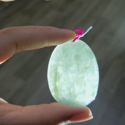 Yingmart Fairy Tale Pendant 100%  Genuine Jadeite Real Jade Type A Grade A Hand Carved