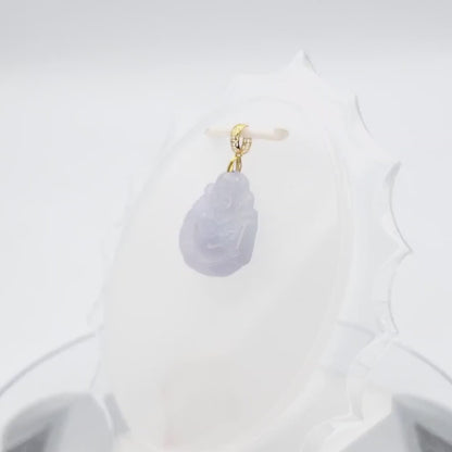 Buddha Jade Pendant 100% Genuine Jadeite Real Jade Type A Grade A Hand Carved, Lucky Pendant, Jade Necklace Pendant, Jewerly Supplies