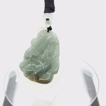 Yingmart 100% Natural Jade Pendant Hand Carved  Burmese Myanmar Genuine Jadeite Real Jade Grade A Type A