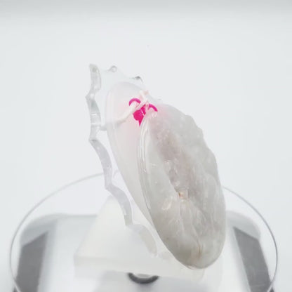 Yingmart 100% Natural Myanmar Jade Buddha Guan Yin Pendant Genuine Jadeite Real Jade Type A Grade A Type A Hand Carved