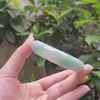 High Quality 48–72mm Jadeite Jade White Green YingMart Bangle Gift for Her Sister Mom Mens Grandma Feng Shui Personalized
