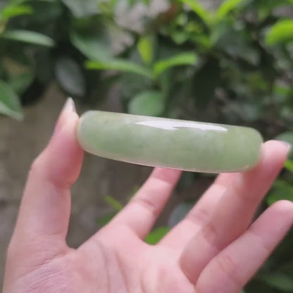 High Quality 48–60mm Jadeite Jade Olive Green YingMart Bangle Grandma Gift for Her Sister Mens Personalized Feng Shui Jewelry