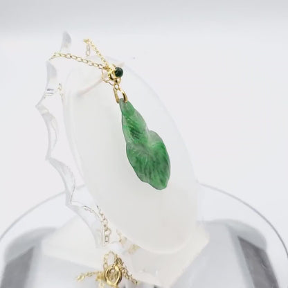 Natural Green Fish Jade Pendant Hand Carved Genuine Jadeite Real Jade Type A Grade A , Lucky Pendant, Jade Necklace Pendant, Jewerly