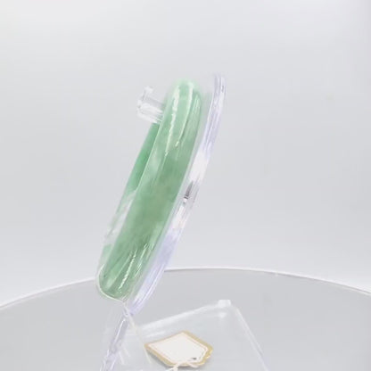 Yingmart 54mm Genuine Burmese Jade A Green Jaideite Bangle Bracelet, Vintage Jewelry, Accessories, natural jadeite jade, jewelry gift