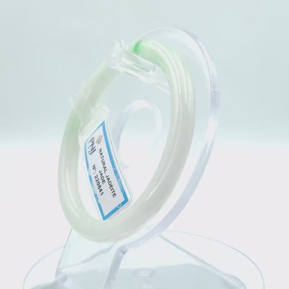 YingCollection 58mm PNJ220841 Certified Natural Color Green With Black Brown Spot Jadeite Jade Bangle Bracelet, Real Gemstone, Jewelry