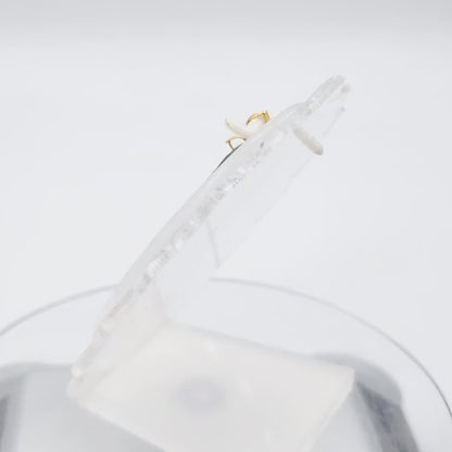 Natural Grade A Jadeite Chinese Ruyi Pendant, Lucky Pendant, Jade Necklace Pendant, Jewerly Supplies